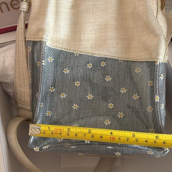 Hammitt *RARE* Davis Undercover Daisy Crossbody handbag with two Straps